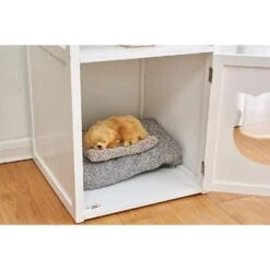 Bastet Wooden Cat Cave Bedside Cabinet Litter Box Cat House Nightstand White 13 Bastet Wooden Cat Cave Bedside Cabinet Litter Box Cat House Nightstand White -Daals Store 81UIIrtY1LL. AC SL1500 scene5