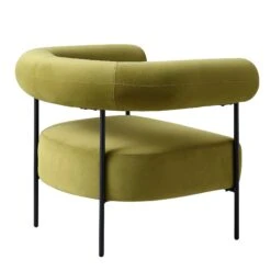 Fulbourn Olive Green Velvet Armchair 16 Fulbourn Olive Green Velvet Armchair -Daals Store ACH 2150 OLIVE VEL WB3