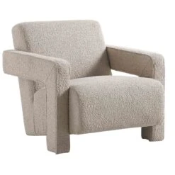 Brompton Sculptural Armchair, Taupe Boucle 18 Brompton Sculptural Armchair, Taupe Boucle -Daals Store ACH 2173 TAUPE BOUCLE WB2