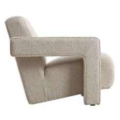 Brompton Sculptural Armchair, Taupe Boucle 20 Brompton Sculptural Armchair, Taupe Boucle -Daals Store ACH 2173 TAUPE BOUCLE WB3