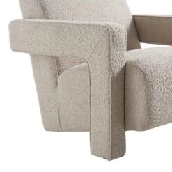 Brompton Sculptural Armchair, Taupe Boucle 22 Brompton Sculptural Armchair, Taupe Boucle -Daals Store ACH 2173 TAUPE BOUCLE detail1