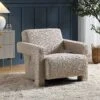 Brompton Sculptural Armchair, Taupe Boucle -Daals Store ACH 2173 TAUPE BOUCLE main
