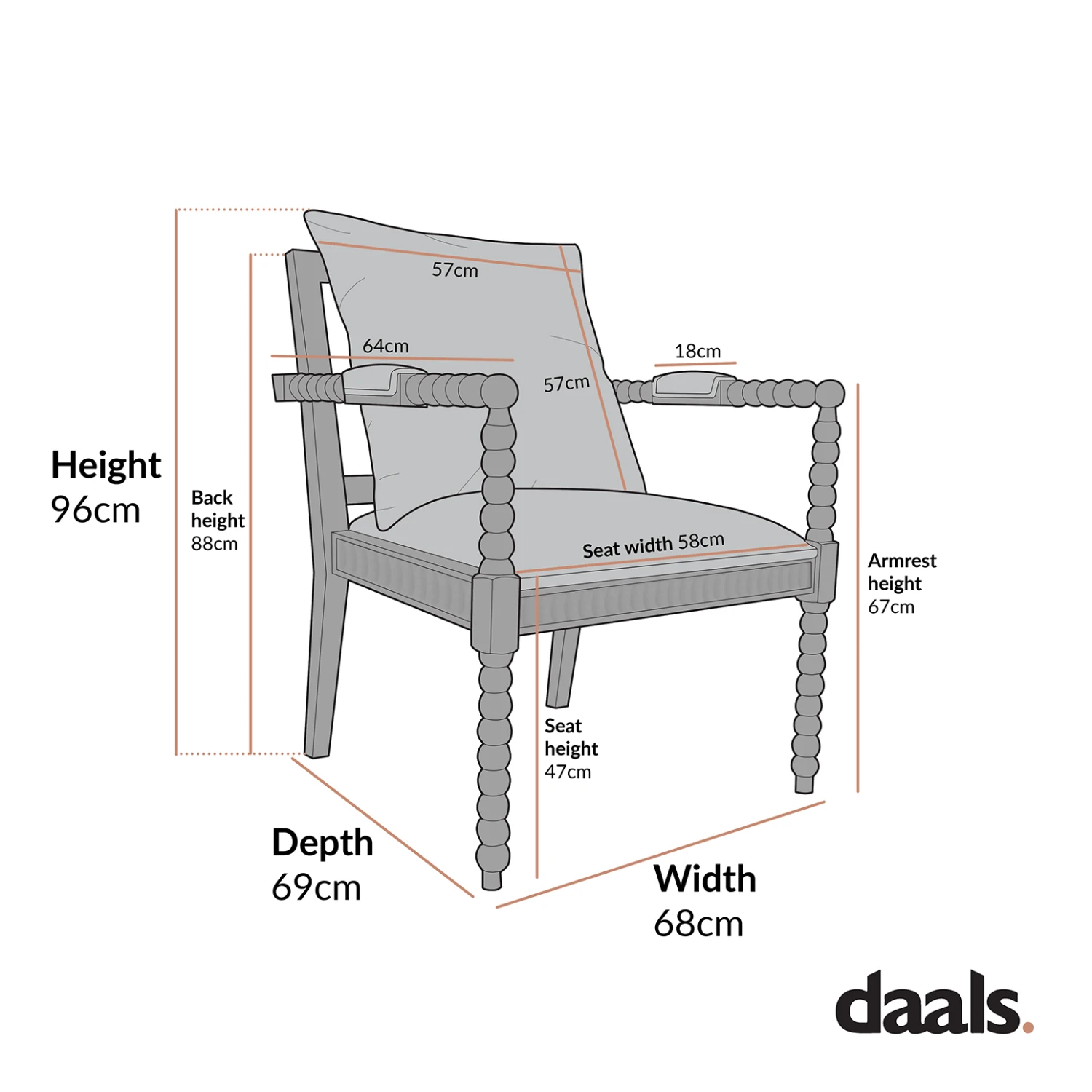 Hemingford Moss Green Velvet Bobbin Washed Oak Armchair 3 Hemingford Moss Green Velvet Bobbin Washed Oak Armchair - Image 3