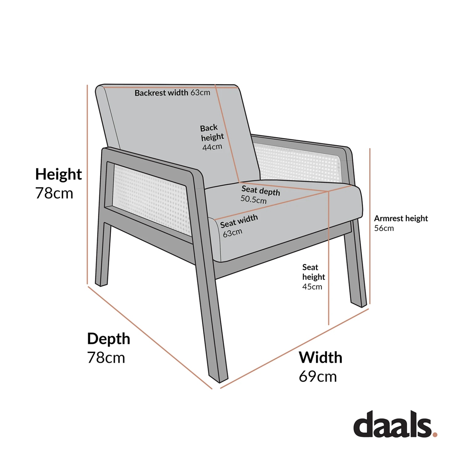 Fyne Moss Green Velvet Light Walnut Frame Rattan Armchair 3 Fyne Moss Green Velvet Light Walnut Frame Rattan Armchair - Image 3
