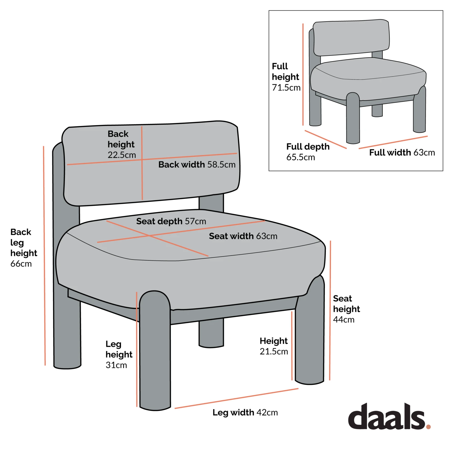 Okja Ecru Sherpa Faux Shearling Accent Chair 5 Okja Ecru Sherpa Faux Shearling Accent Chair - Image 5