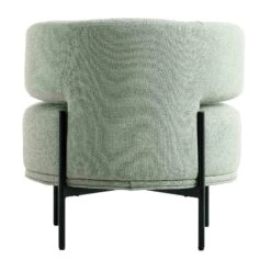 Penn Sage Green Boucle Wing Back Accent Chair 21 Penn Sage Green Boucle Wing Back Accent Chair -Daals Store ACH 750 GREEN BOUCLE WB6