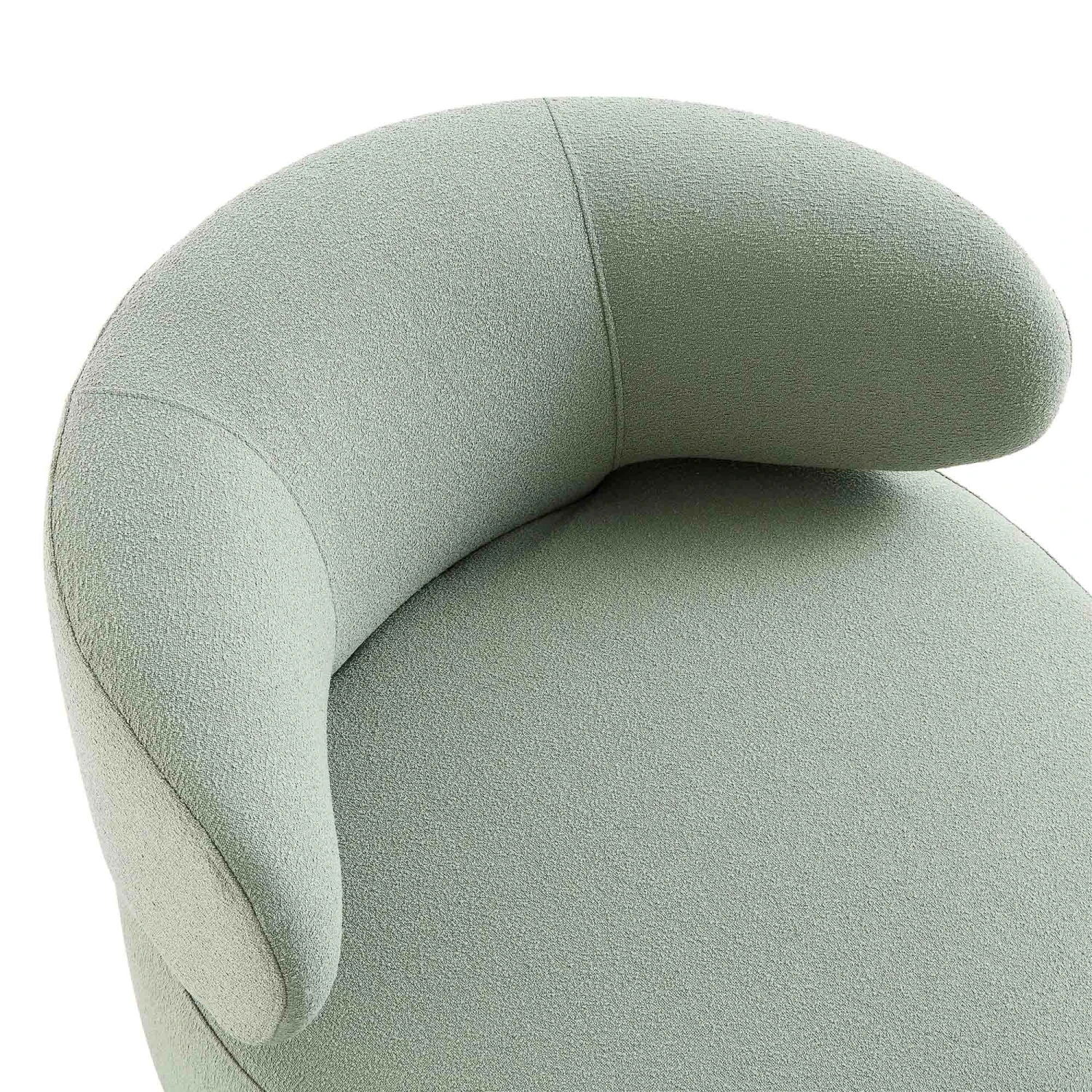 Penn Sage Green Boucle Wing Back Accent Chair 11 Penn Sage Green Boucle Wing Back Accent Chair - Image 11