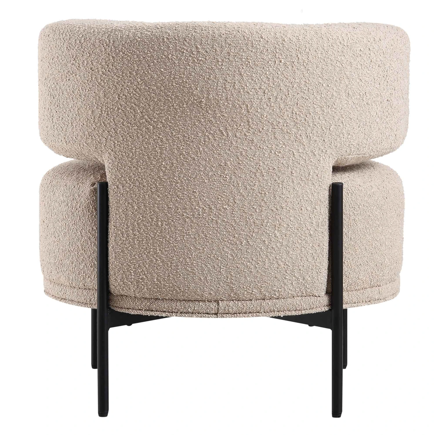 Penn Taupe Boucle Wing Back Accent Chair 10 Penn Taupe Boucle Wing Back Accent Chair - Image 10