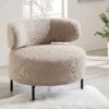 Penn Taupe Boucle Wing Back Accent Chair 31 Penn Taupe Boucle Wing Back Accent Chair -Daals Store ACH 750 TAUPE BOUCLE main