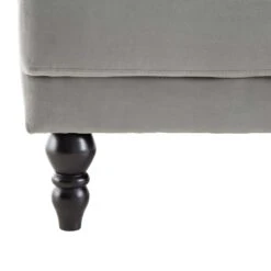 Hanney 3-Seater Chesterfield Sofabed In Grey Velvet 34 Hanney 3-Seater Chesterfield Sofabed In Grey Velvet -Daals Store AYSF 011 GREY VEL detail4