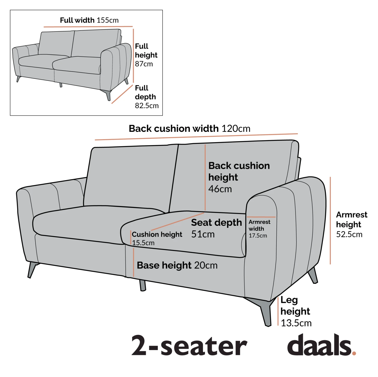 Noak 2-Seater Grey Woven Fabric Sofa With Chrome Legs 6 Noak 2-Seater Grey Woven Fabric Sofa With Chrome Legs - Image 6