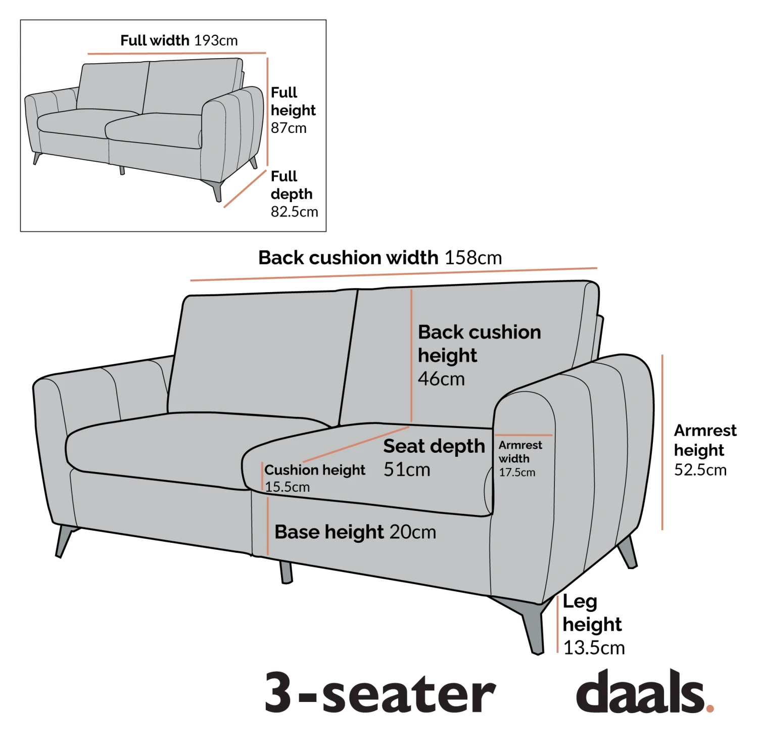 Noak 3-Seater Beige Woven Fabric Sofa With Chrome Legs 6 Noak 3-Seater Beige Woven Fabric Sofa With Chrome Legs - Image 6