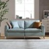 Noak 3-Seater Grey Faux Leather Sofa With Chrome Legs 17 Noak 3-Seater Grey Faux Leather Sofa With Chrome Legs -Daals Store AYSF 014 GREY PU 3ST main