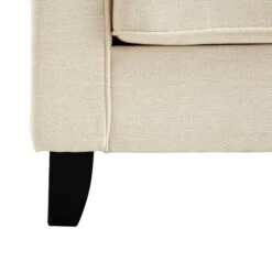Harper2-Seater Slope Arm Beige Woven Fabric Sofa 24 Harper2-Seater Slope Arm Beige Woven Fabric Sofa -Daals Store AYSF 015 BEIGE WOVEN 2ST detail3