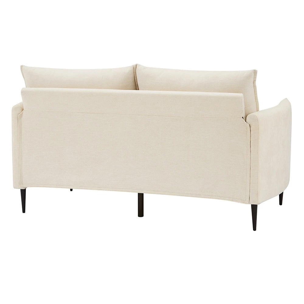 Bari Beige Woven Fabric Sofa 10 Bari Beige Woven Fabric Sofa - Image 10