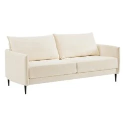 Bari Beige Woven Fabric Sofa 27 Bari Beige Woven Fabric Sofa -Daals Store AYSF 08 BEIGEFAB 3ST WB2