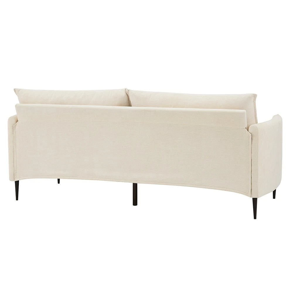 Bari Beige Woven Fabric Sofa 13 Bari Beige Woven Fabric Sofa - Image 13