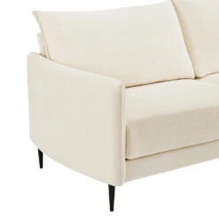 Bari Beige Woven Fabric Sofa 29 Bari Beige Woven Fabric Sofa -Daals Store AYSF 08 BEIGEFAB detail1