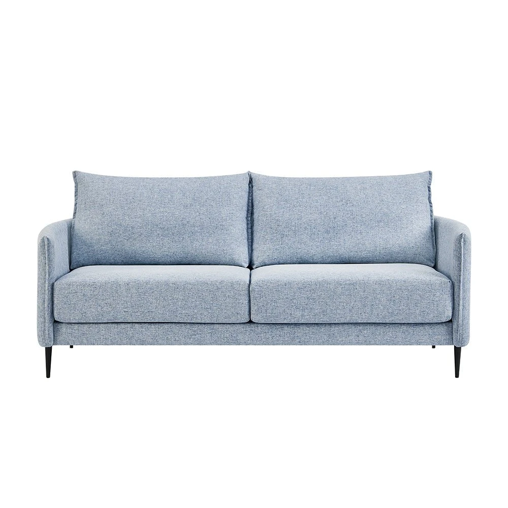 Bari Flax Blue Fabric Sofa 11 Bari Flax Blue Fabric Sofa - Image 11