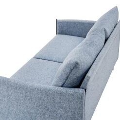 Bari Flax Blue Fabric Sofa 30 Bari Flax Blue Fabric Sofa -Daals Store AYSF 08 BLUEFAB detail2