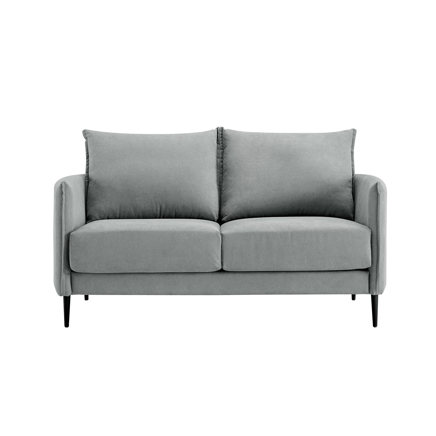Bari Light Grey Brushed Fabric Sofa 12 Bari Light Grey Brushed Fabric Sofa - Image 12