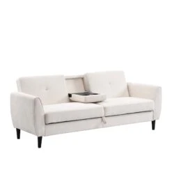 Latimer Beige Woven Fabric 3-Seater Storage Sofa Bed 31 Latimer Beige Woven Fabric 3-Seater Storage Sofa Bed -Daals Store AYSF 09 BEIGEWOVEN 3ST WB7