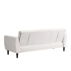 Latimer Beige Woven Fabric 3-Seater Storage Sofa Bed 32 Latimer Beige Woven Fabric 3-Seater Storage Sofa Bed -Daals Store AYSF 09 BEIGEWOVEN 3ST WB8