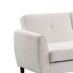 Latimer Beige Woven Fabric 3-Seater Storage Sofa Bed 35 Latimer Beige Woven Fabric 3-Seater Storage Sofa Bed -Daals Store AYSF 09 BEIGEWOVEN 3ST detail1