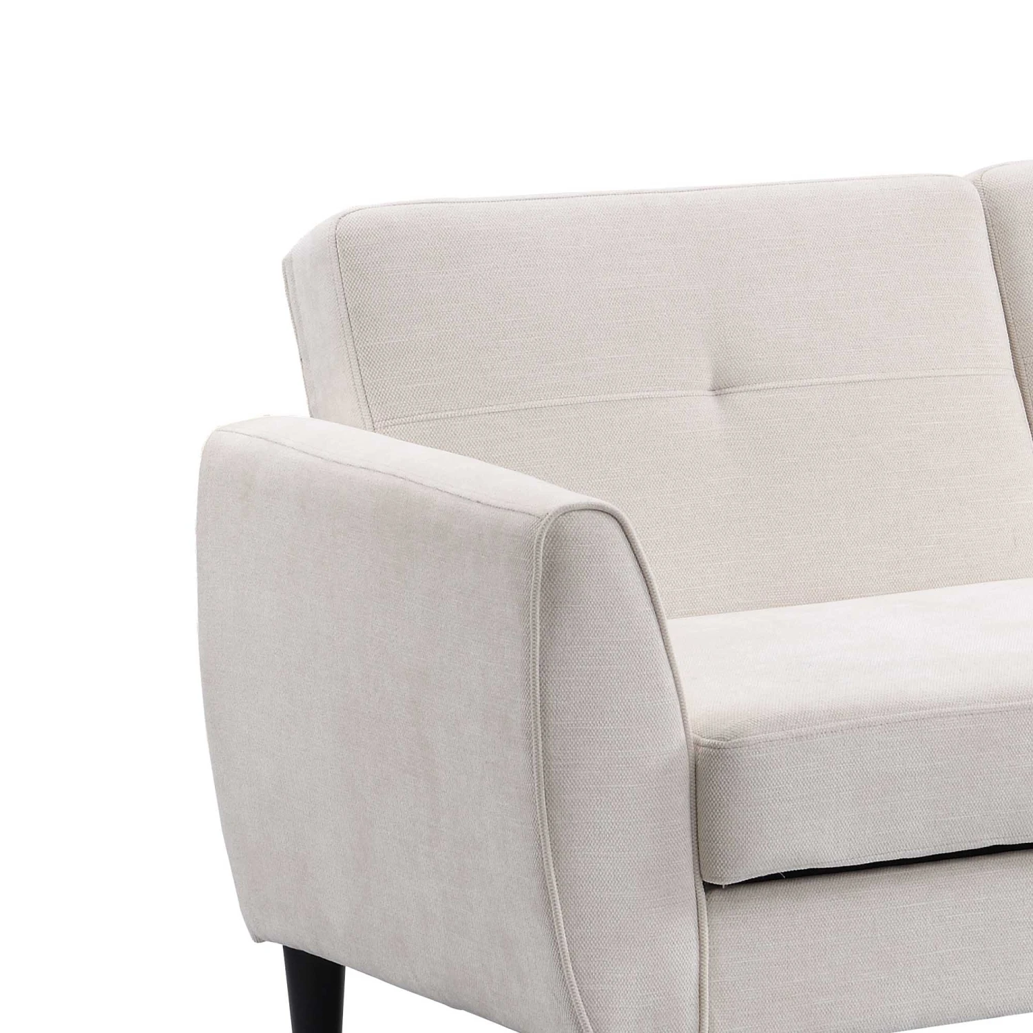 Latimer Beige Woven Fabric 3-Seater Storage Sofa Bed 16 Latimer Beige Woven Fabric 3-Seater Storage Sofa Bed - Image 16