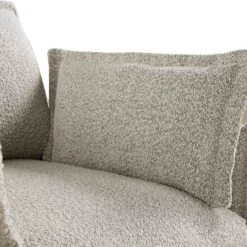 Byron Pillow Edge Mist Grey Boucle Modular Sofa, 2-Seater -Daals Store BOSF 7053 GREY BOU 2ST detail2