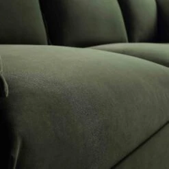 Byron Pillow Edge Moss Green Velvet Modular Sofa, 5-Seater Corner -Daals Store BOSF 7053 MOSS VEL 5STCORNER detail3