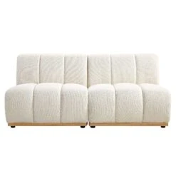 Granvia Ecru Boucle Modular Sofa, 2-Seater Sofa 15 Granvia Ecru Boucle Modular Sofa, 2-Seater Sofa -Daals Store BOSF 9381 BEIGE BOU 2ST WB1