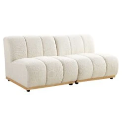 Granvia Ecru Boucle Modular Sofa, 2-Seater Sofa 16 Granvia Ecru Boucle Modular Sofa, 2-Seater Sofa -Daals Store BOSF 9381 BEIGE BOU 2ST WB2