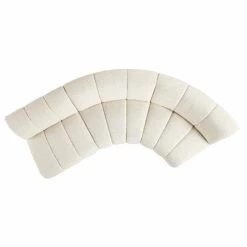 Granvia Ecru Boucle Modular Sofa, 3-Seater L-Shaped Sofa -Daals Store BOSF 9381 BEIGE BOU 3ST LS WB3