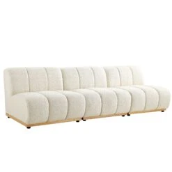 Granvia Ecru Boucle Modular Sofa, 3-Seater Sofa 15 Granvia Ecru Boucle Modular Sofa, 3-Seater Sofa -Daals Store BOSF 9381 BEIGE BOU 3ST WB1