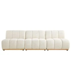 Granvia Ecru Boucle Modular Sofa, 3-Seater Sofa 16 Granvia Ecru Boucle Modular Sofa, 3-Seater Sofa -Daals Store BOSF 9381 BEIGE BOU 3ST WB2