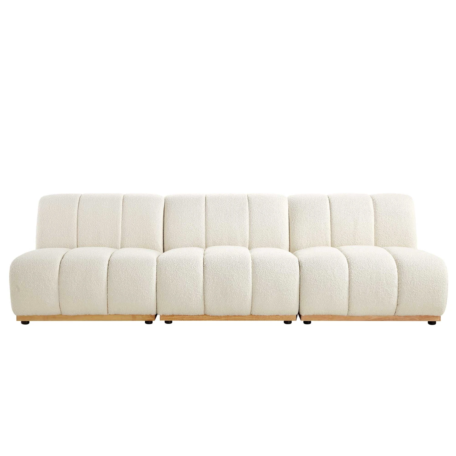 Granvia Ecru Boucle Modular Sofa, 3-Seater Sofa 5 Granvia Ecru Boucle Modular Sofa, 3-Seater Sofa - Image 5