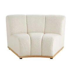 Granvia Ecru Boucle Modular Sofa, 1-Seater Curved Sofa 15 Granvia Ecru Boucle Modular Sofa, 1-Seater Curved Sofa -Daals Store BOSF 9381 BEIGE BOU CORNER WB1