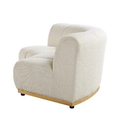 Granvia Ecru Boucle Modular Sofa, 2-Seater Curved Sofa 18 Granvia Ecru Boucle Modular Sofa, 2-Seater Curved Sofa -Daals Store BOSF 9381 BEIGE BOU CURVED 2ST WB5