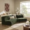 Granvia Moss Green Velvet Modular Sofa, 3-Seater Corner Sofa 31 Granvia Moss Green Velvet Modular Sofa, 3-Seater Corner Sofa -Daals Store BOSF 9381 MOSS VEL 3ST CORNER main