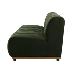 Granvia Moss Green Velvet Modular Sofa, 3-Seater Sofa 23 Granvia Moss Green Velvet Modular Sofa, 3-Seater Sofa -Daals Store BOSF 9381 MOSS VEL 3ST WB6