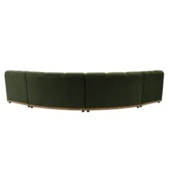 Granvia Moss Green Velvet Modular Sofa, 4-Seater Large Corner Sofa 15 Granvia Moss Green Velvet Modular Sofa, 4-Seater Large Corner Sofa -Daals Store BOSF 9381 MOSS VEL 4ST CORNER WB5