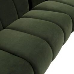 Granvia Moss Green Velvet Modular Sofa, 5-Seater Grand L-Shaped Sofa 18 Granvia Moss Green Velvet Modular Sofa, 5-Seater Grand L-Shaped Sofa -Daals Store BOSF 9381 MOSS VEL 5ST LS detail3