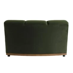 Granvia Moss Green Velvet Modular Sofa, 1-Seater Curved Sofa 19 Granvia Moss Green Velvet Modular Sofa, 1-Seater Curved Sofa -Daals Store BOSF 9381 MOSS VEL CORNER WB5