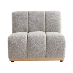 Granvia Taupe Boucle Modular Sofa, 1-Seater Armless Sofa 17 Granvia Taupe Boucle Modular Sofa, 1-Seater Armless Sofa -Daals Store BOSF 9381 TAUPE BOU 1ST WB1