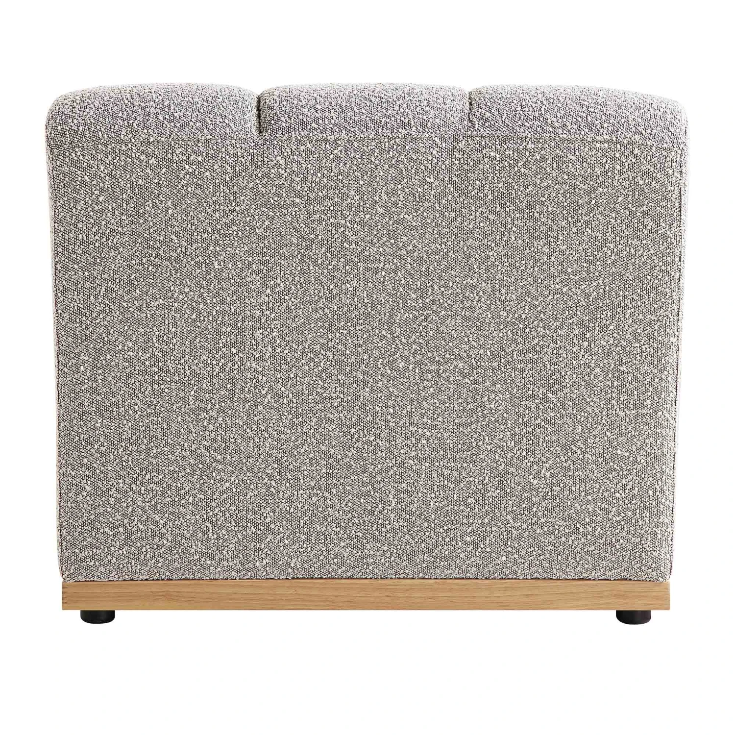 Granvia Taupe Boucle Modular Sofa, 1-Seater Armless Sofa 10 Granvia Taupe Boucle Modular Sofa, 1-Seater Armless Sofa - Image 10