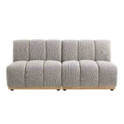 Granvia Taupe Boucle Modular Sofa, 2-Seater Sofa -Daals Store BOSF 9381 TAUPE BOU 2ST WB1