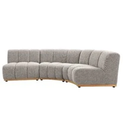 Granvia Taupe Boucle Modular Sofa, 3-Seater L-Shaped Sofa 8 Granvia Taupe Boucle Modular Sofa, 3-Seater L-Shaped Sofa -Daals Store BOSF 9381 TAUPE BOU 3ST LS WB3