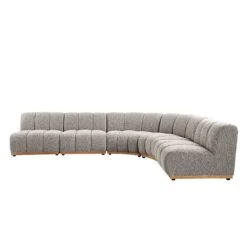 Granvia Taupe Boucle Modular Sofa, 5-Seater Grand L-Shaped Sofa 17 Granvia Taupe Boucle Modular Sofa, 5-Seater Grand L-Shaped Sofa -Daals Store BOSF 9381 TAUPE BOU 5ST LS WB3