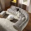 Granvia Taupe Boucle Modular Sofa, 5-Seater Grand L-Shaped Sofa 22 Granvia Taupe Boucle Modular Sofa, 5-Seater Grand L-Shaped Sofa -Daals Store BOSF 9381 TAUPE BOU 5ST LS main